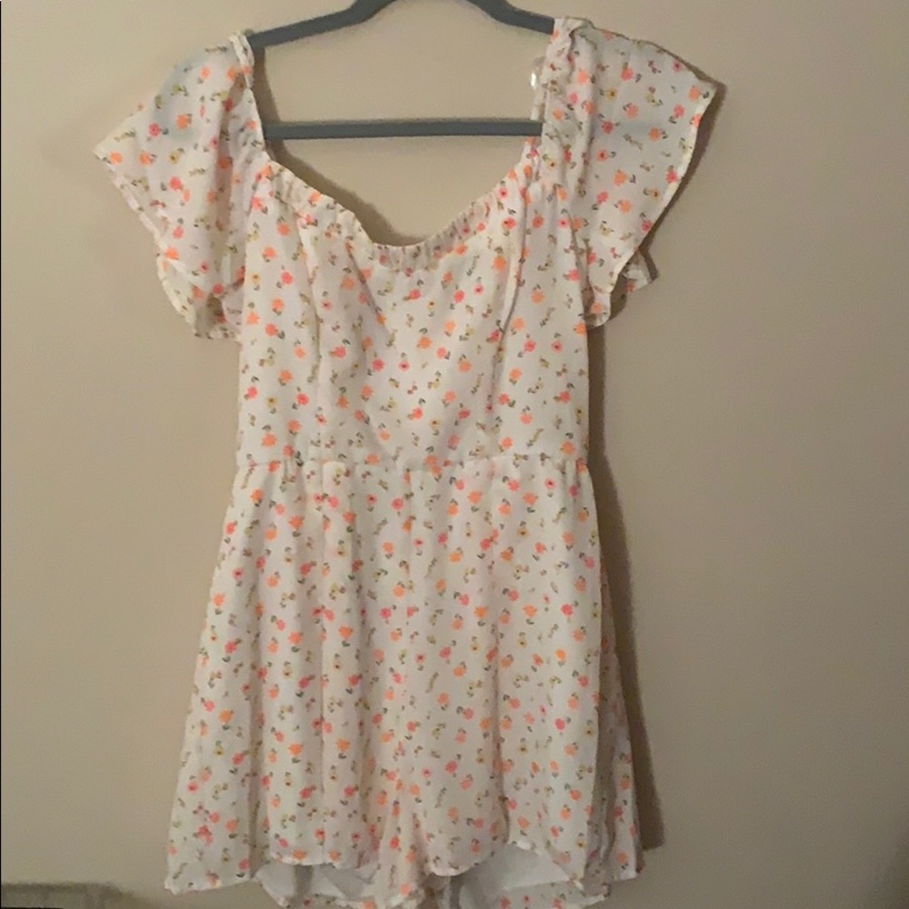 Floral romper